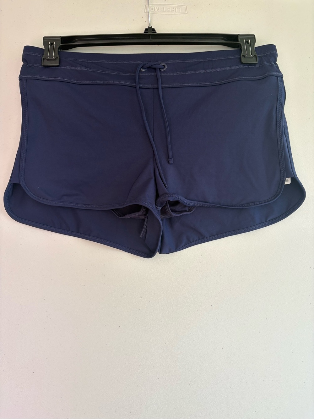 Athleta Navy Drawstring Athletic Shorts